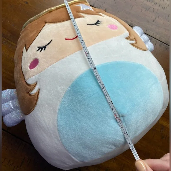 •NWOT•Squishmallows 2021 Nicky The Christmas Angel 14” Plush - Picture 7 of 7